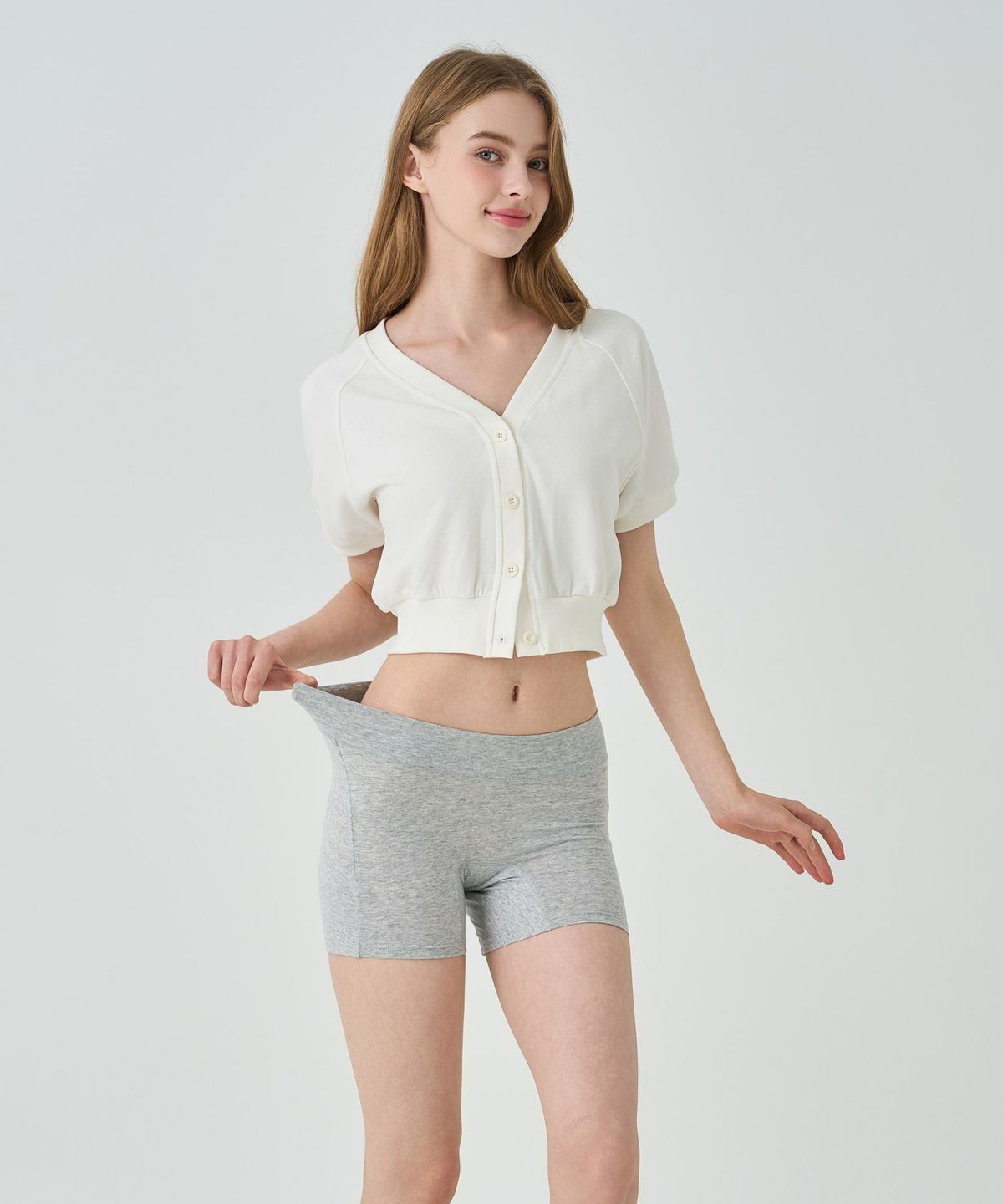 포에버21언더웨어(FOREVER21UNDERWEAR) [3PACK] 여성 순면 사각 위생 팬티