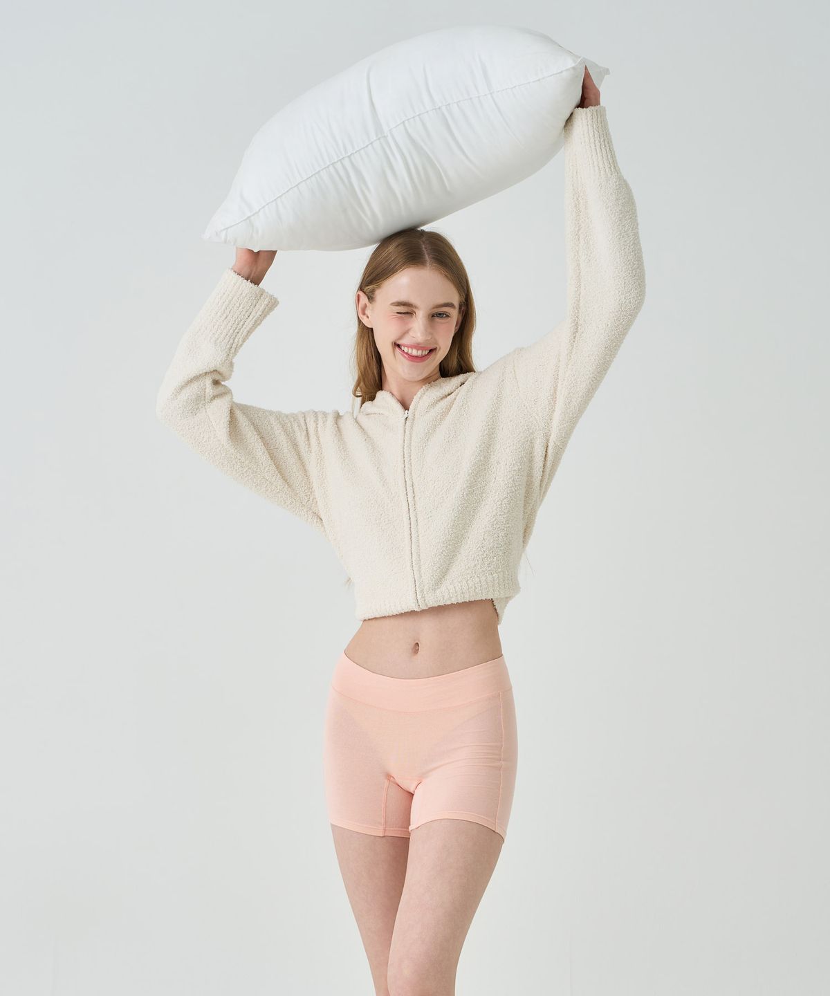포에버21언더웨어(FOREVER21UNDERWEAR) [3PACK] 여성 순면 사각 위생 팬티