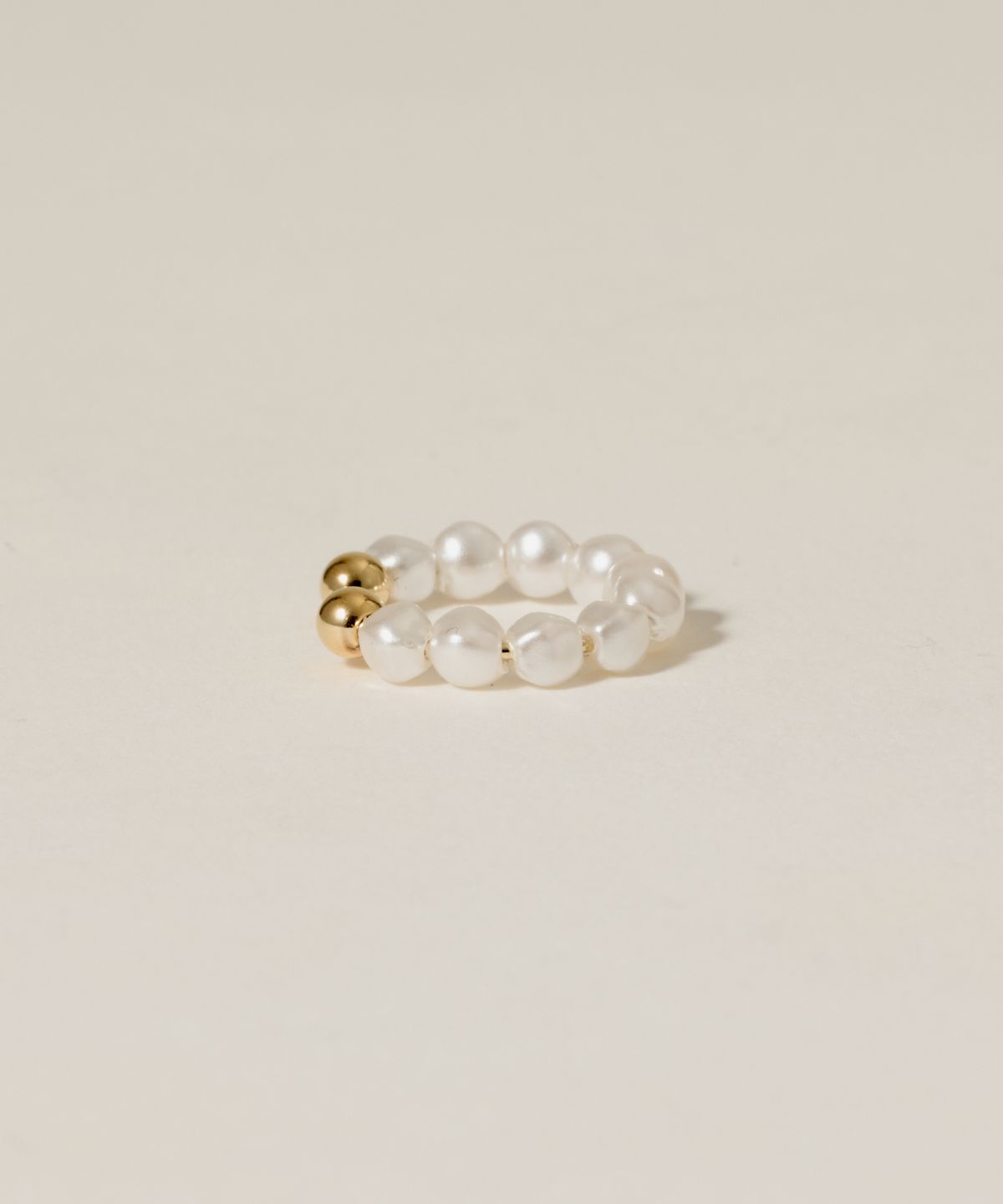 노비스도쿄(NOVICE TOKYO) 바로크 진주 이어커프 Baroque Pearl Ear Cuff / gold