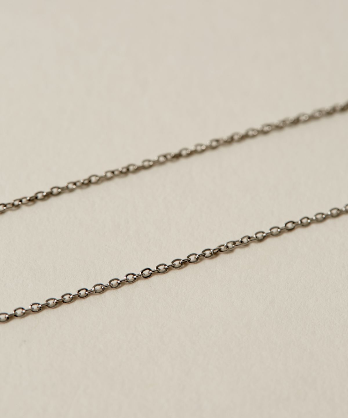 노비스도쿄(NOVICE TOKYO) 싱글 진주 목걸이 Single Pearl Necklace［Stainless］/ silver