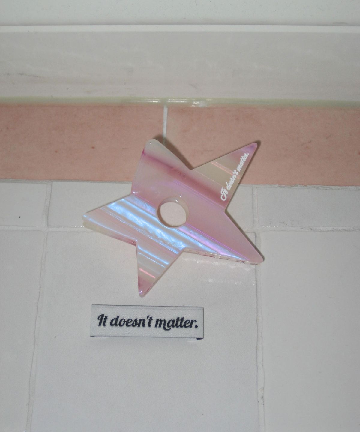 잇더즌매터(IT DOESN'T MATTER) Shooting star hair pin (Pink)