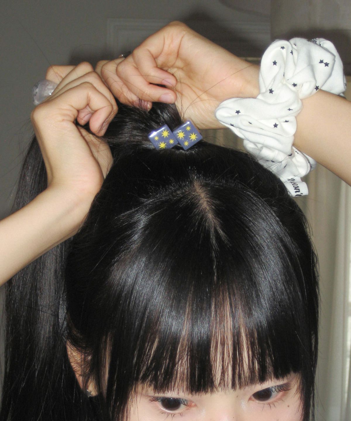 잇더즌매터(IT DOESN'T MATTER) Cubie hair tie (Blue)