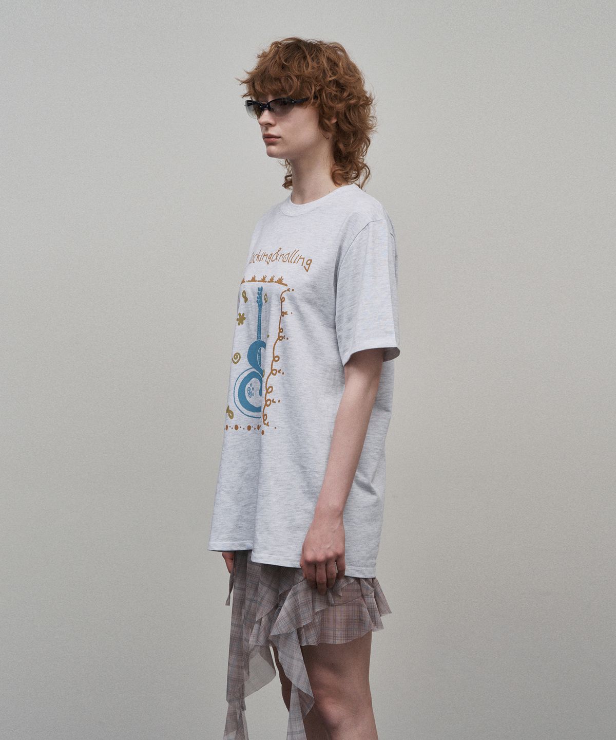 소어티(SOEOTI) Rock n’ Roll Tee (M.Grey)