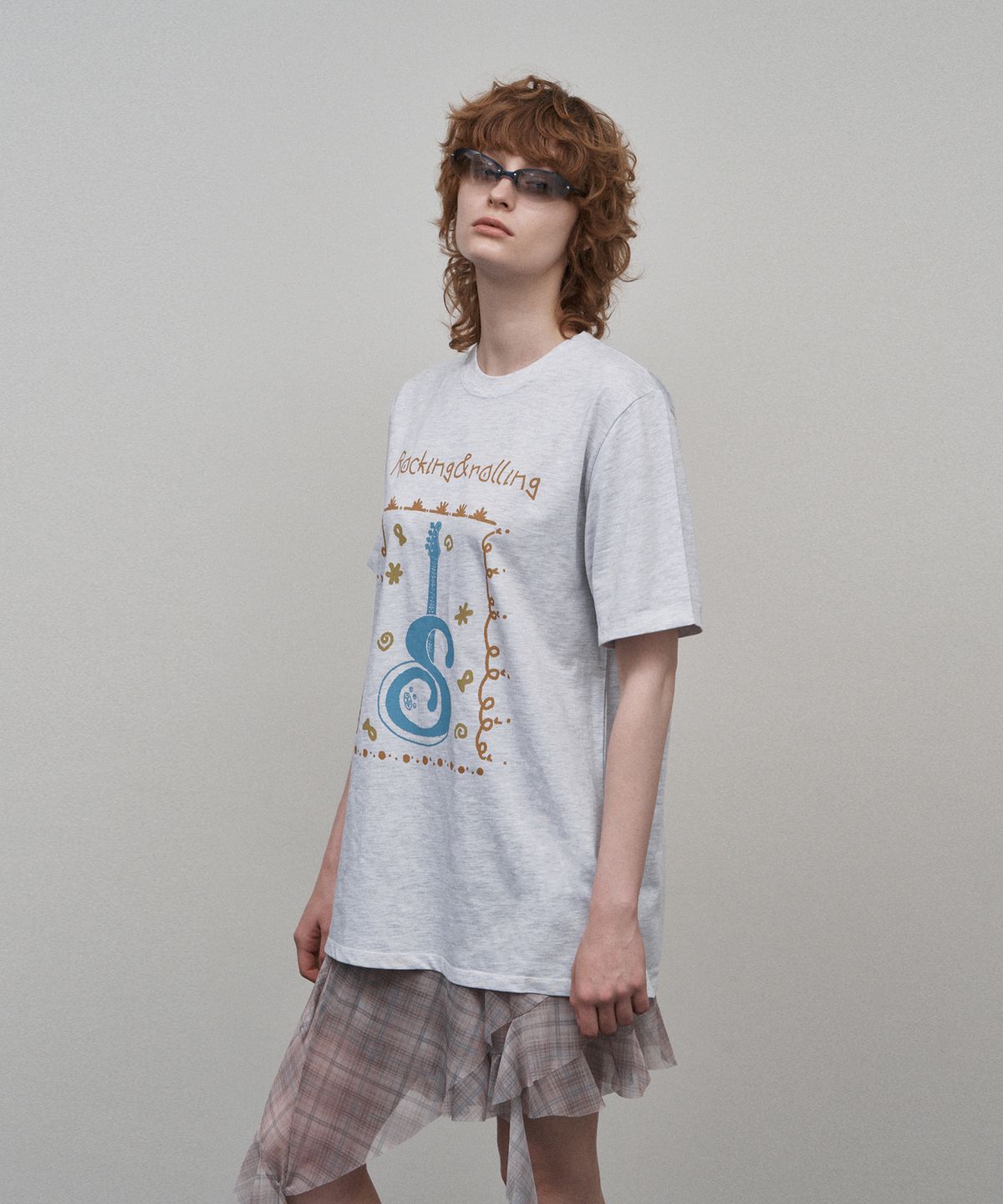 소어티(SOEOTI) Rock n’ Roll Tee (M.Grey)