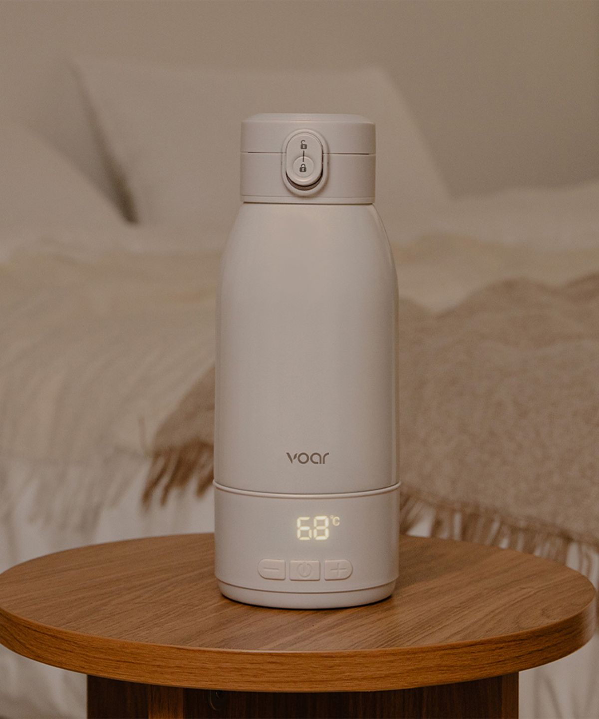 보아르(VOAR) 아가보틀 휴대용 무선 분유 포트 100도 가열