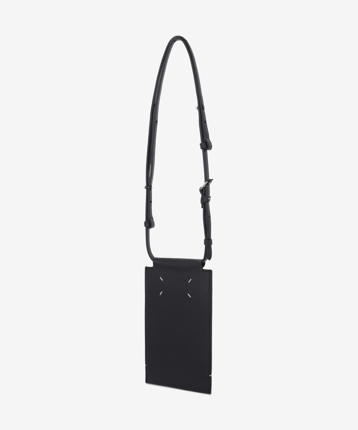 메종 마르지엘라(MAISON MARGIELA) 로고 폰파우치 - 블랙 / SA2VZ0005P7268H8419