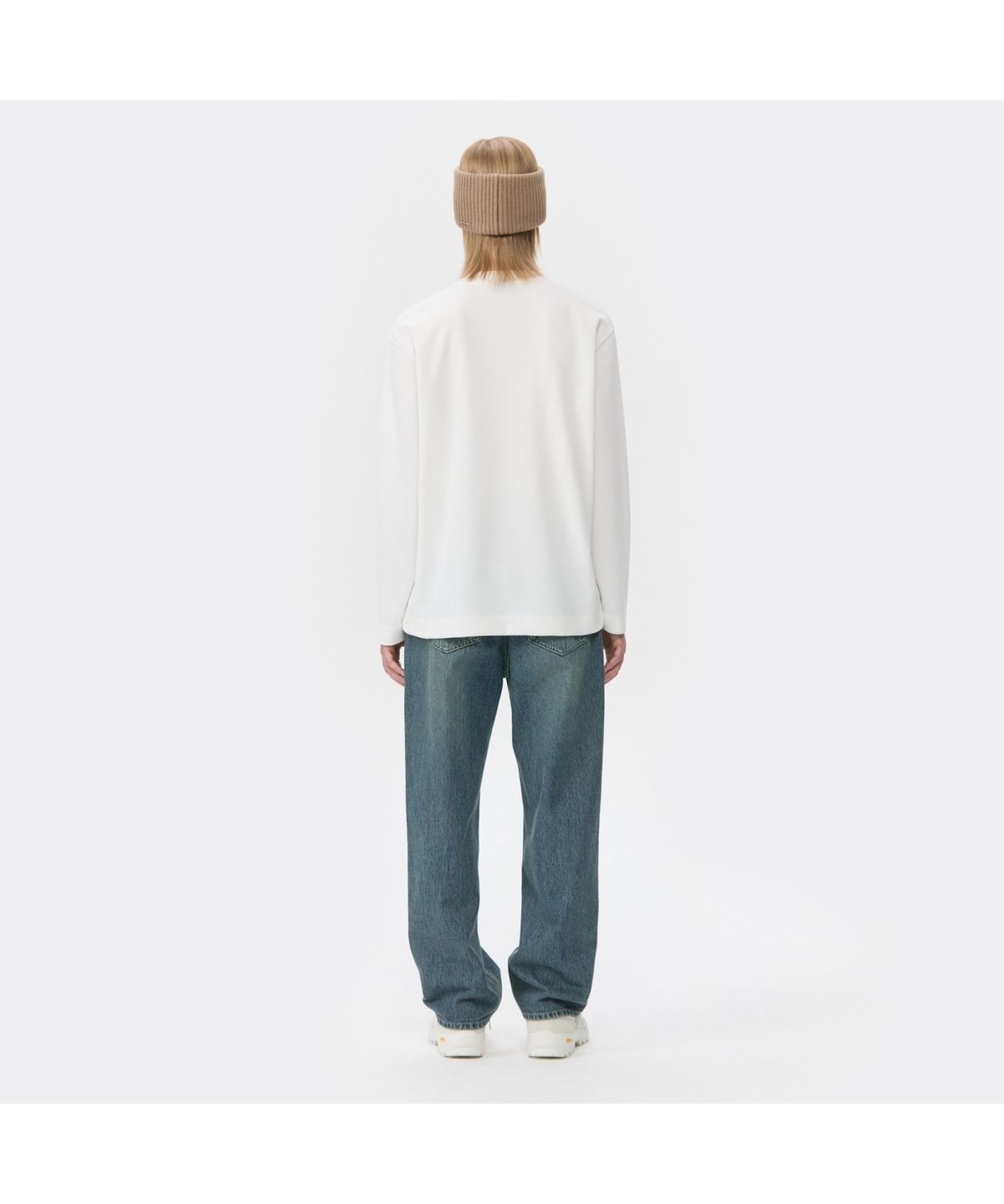커스텀멜로우(CUSTOMELLOW) Blue Straight Fit Jeans CWPAA25582BUX