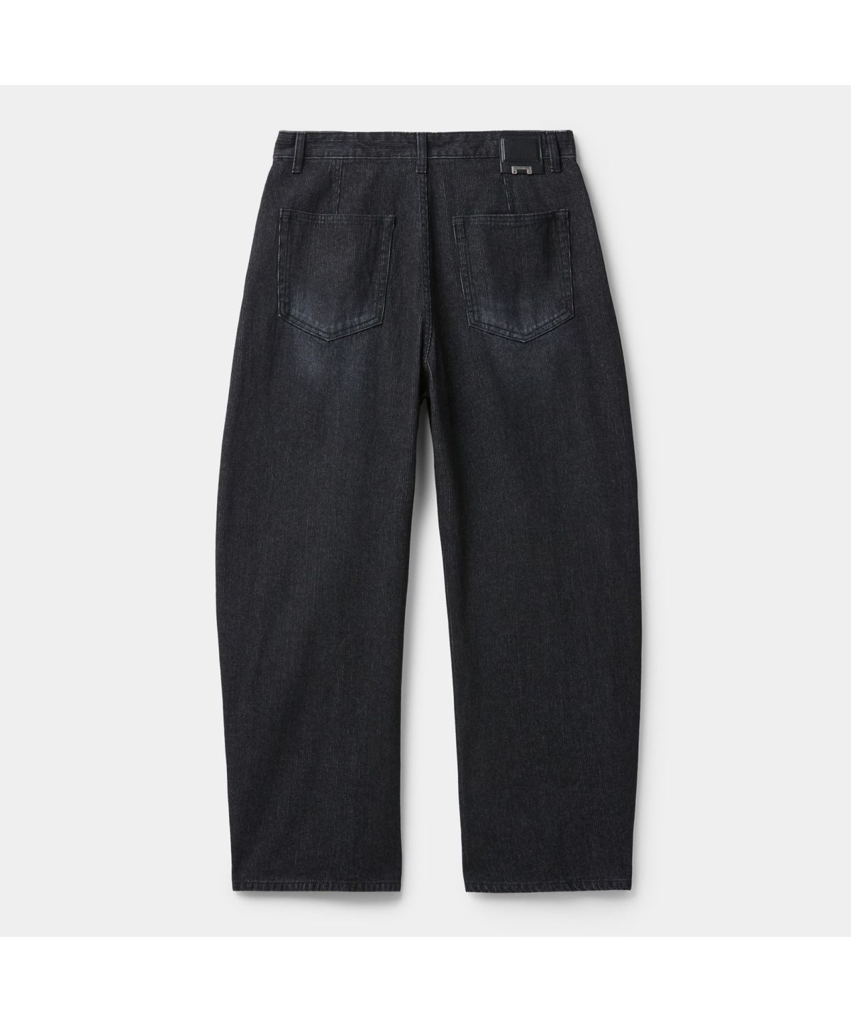 커스텀멜로우(CUSTOMELLOW) Black Dart Detail Corduroy Jeans CWPAA25594BKX