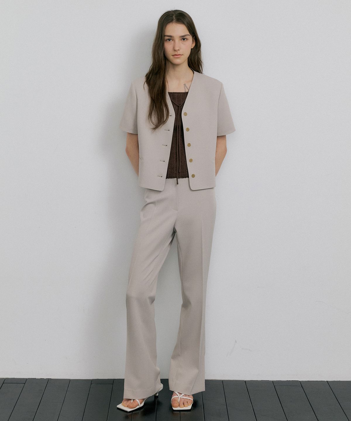 오떼뜨(OCTETTE) CLOE WRAP SK-PANTS_2COLOR