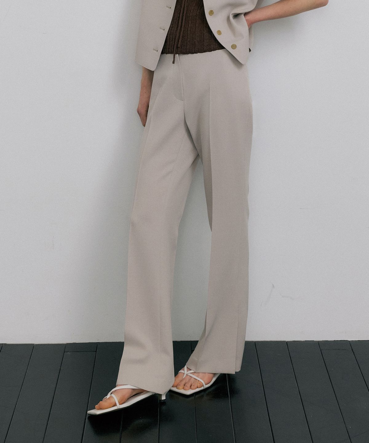 오떼뜨(OCTETTE) CLOE WRAP SK-PANTS_2COLOR