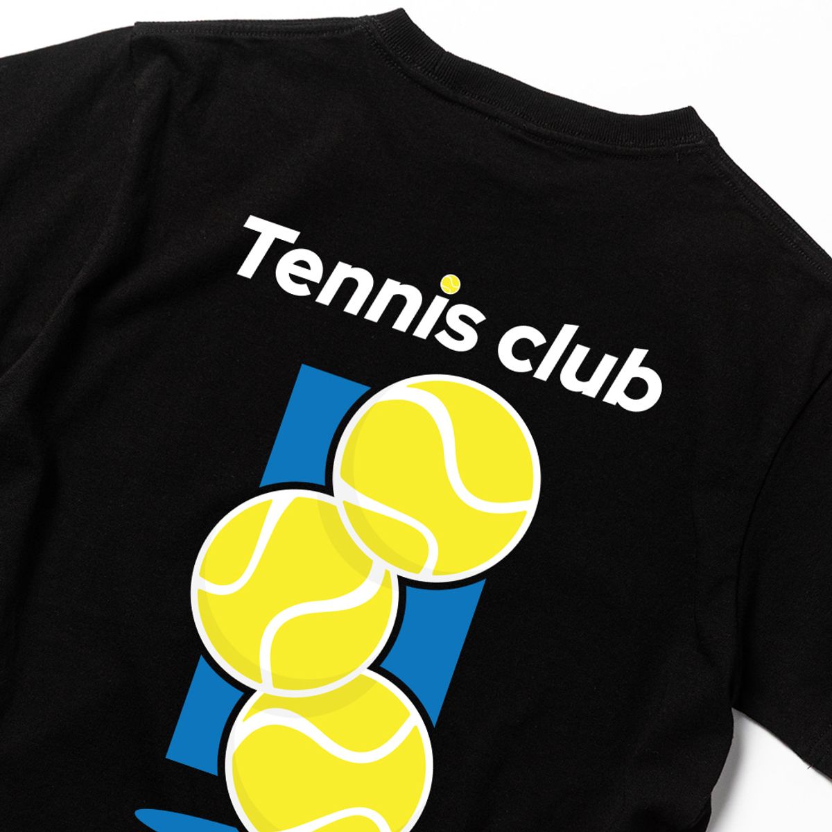 스플래시코드 키즈(SPLASHCODE KIDS) 키즈 반팔 티셔츠 블랙 - 테니스 클럽 블루(Tennis Club Blue)
