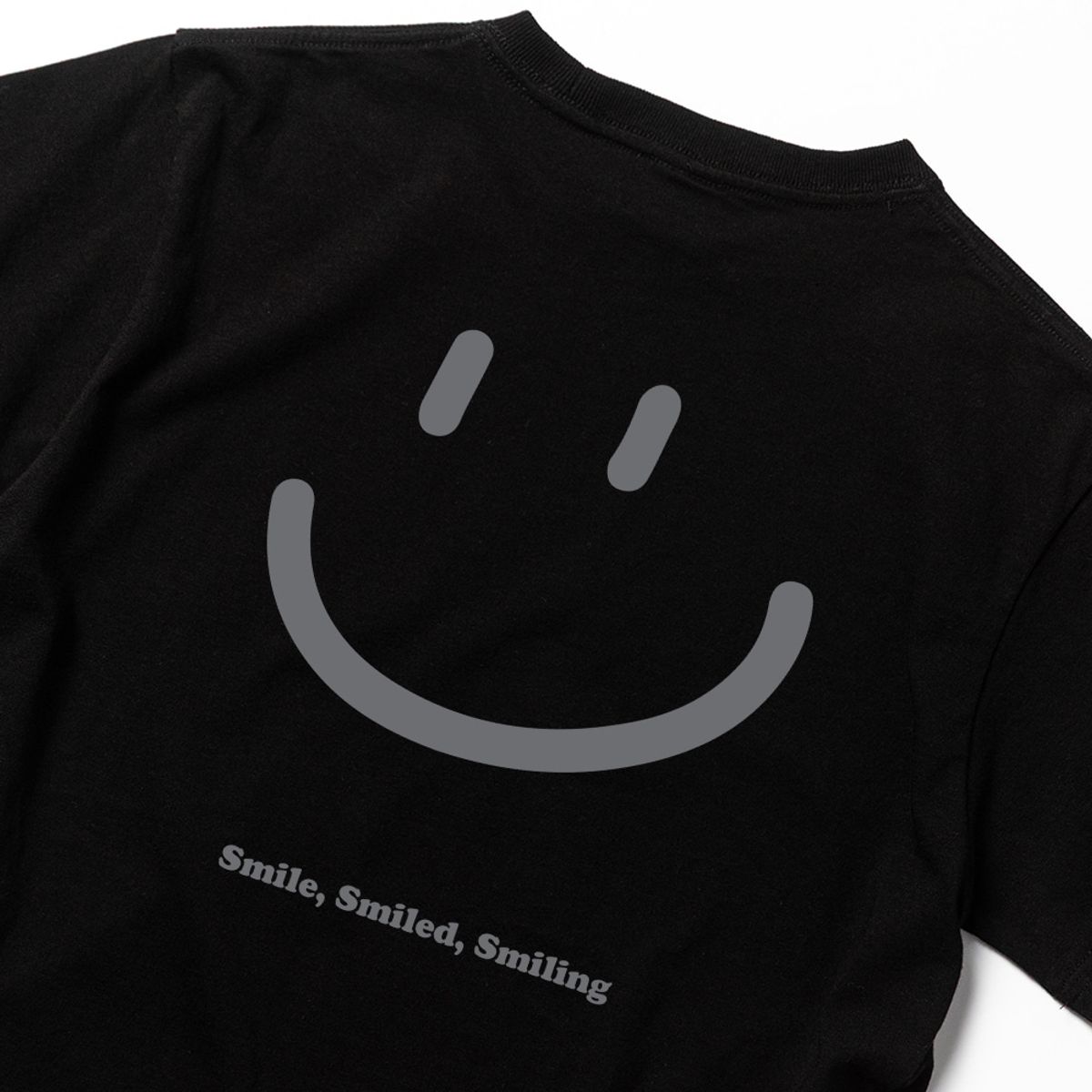 스플래시코드 키즈(SPLASHCODE KIDS) 키즈 반팔 티셔츠 블랙 - 스마일링(Smiling)