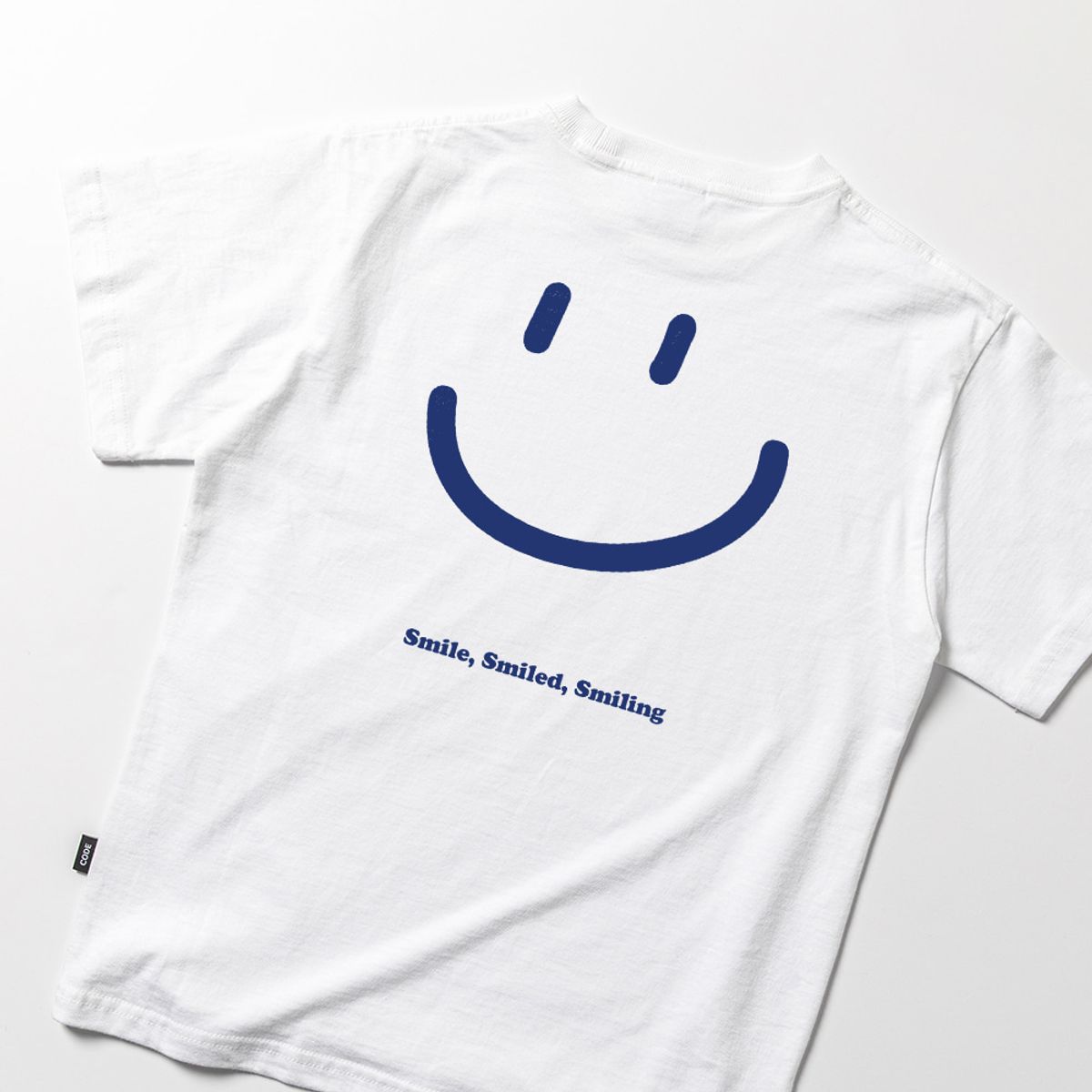 스플래시코드 키즈(SPLASHCODE KIDS) 키즈 반팔 티셔츠 화이트 - 스마일링(Smiling)