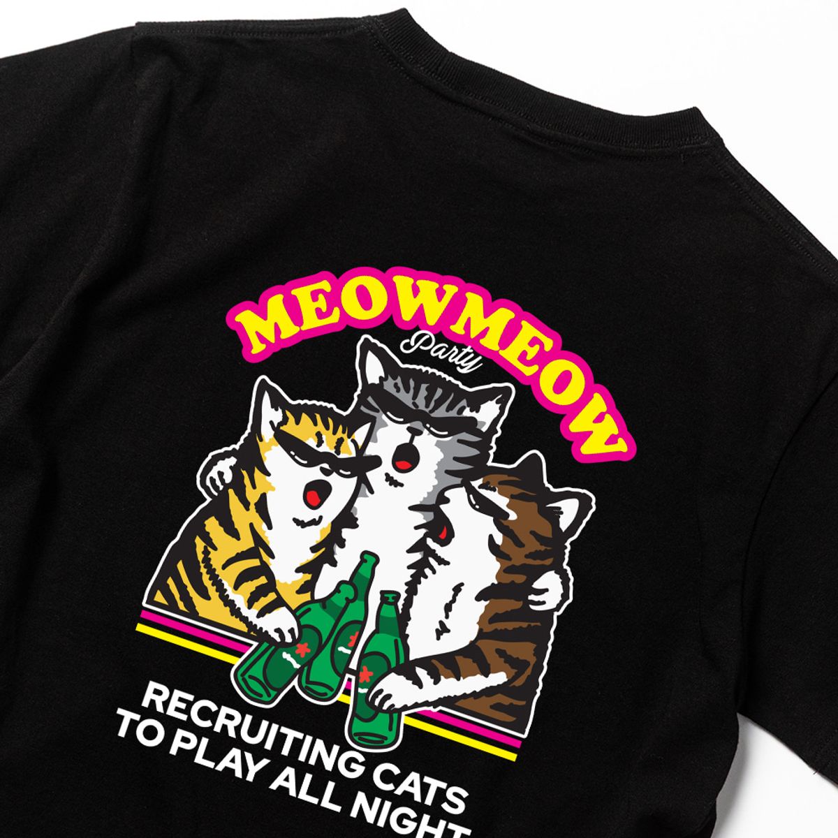 스플래시코드 키즈(SPLASHCODE KIDS) 키즈 반팔 티셔츠 블랙 - 미우 클럽(Meow Club)