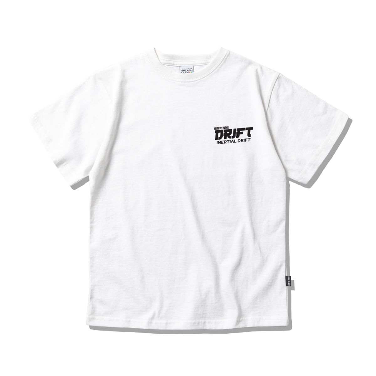 스플래시코드 키즈(SPLASHCODE KIDS) 키즈 반팔 티셔츠 화이트 - 드리프트(Drift)