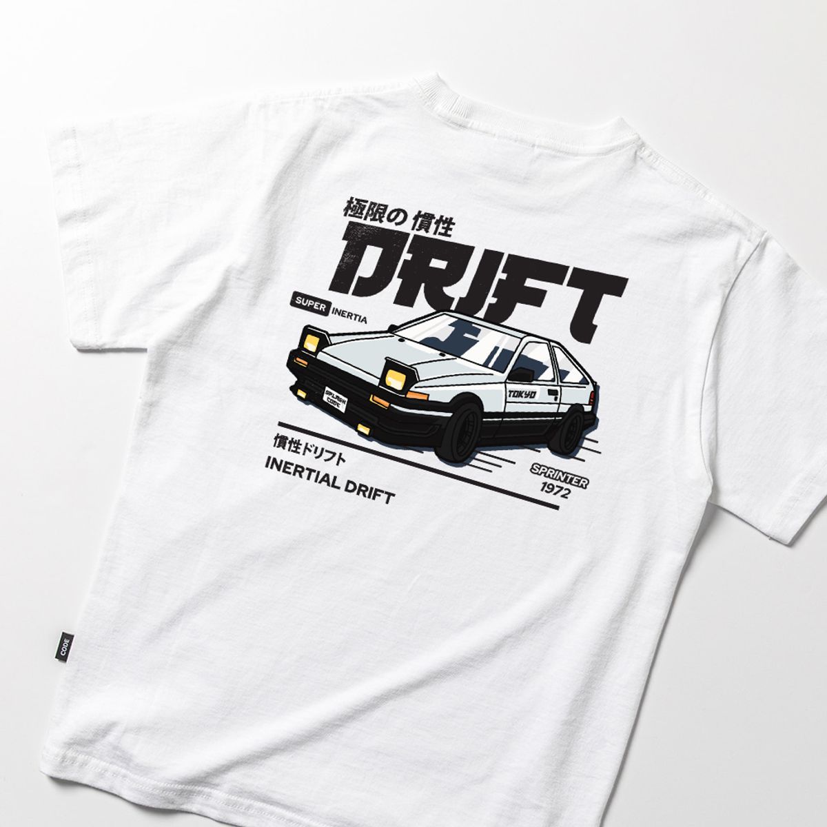 스플래시코드 키즈(SPLASHCODE KIDS) 키즈 반팔 티셔츠 화이트 - 드리프트(Drift)