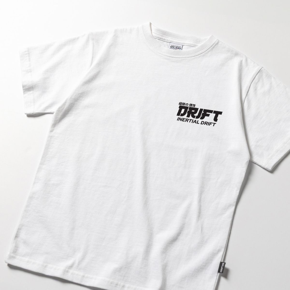 스플래시코드 키즈(SPLASHCODE KIDS) 키즈 반팔 티셔츠 화이트 - 드리프트(Drift)