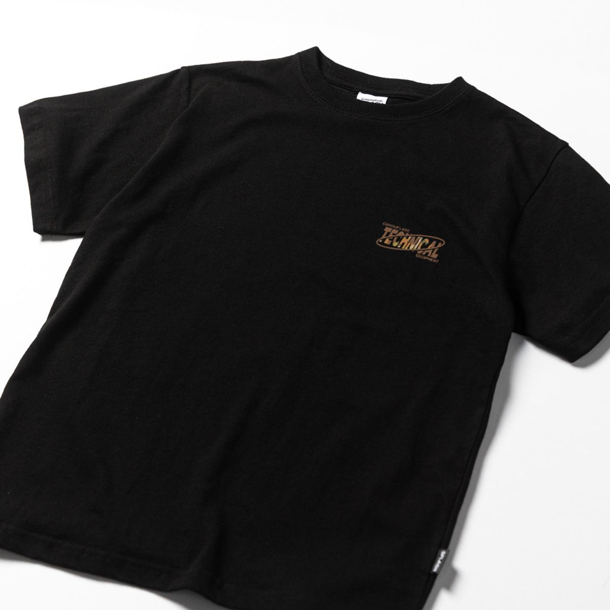 스플래시코드 키즈(SPLASHCODE KIDS) 키즈 반팔 티셔츠 블랙 - 덕 헌터 카모(Duck Hunter Camo)