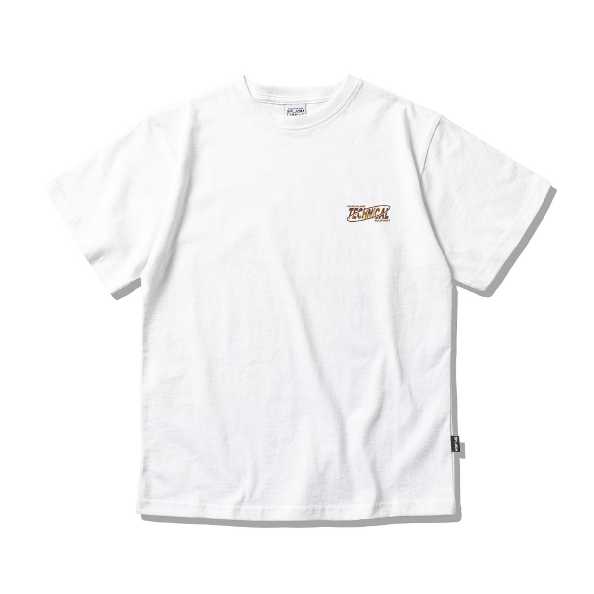 스플래시코드 키즈(SPLASHCODE KIDS) 키즈 반팔 티셔츠 화이트 - 덕 헌터 카모(Duck Hunter Camo)