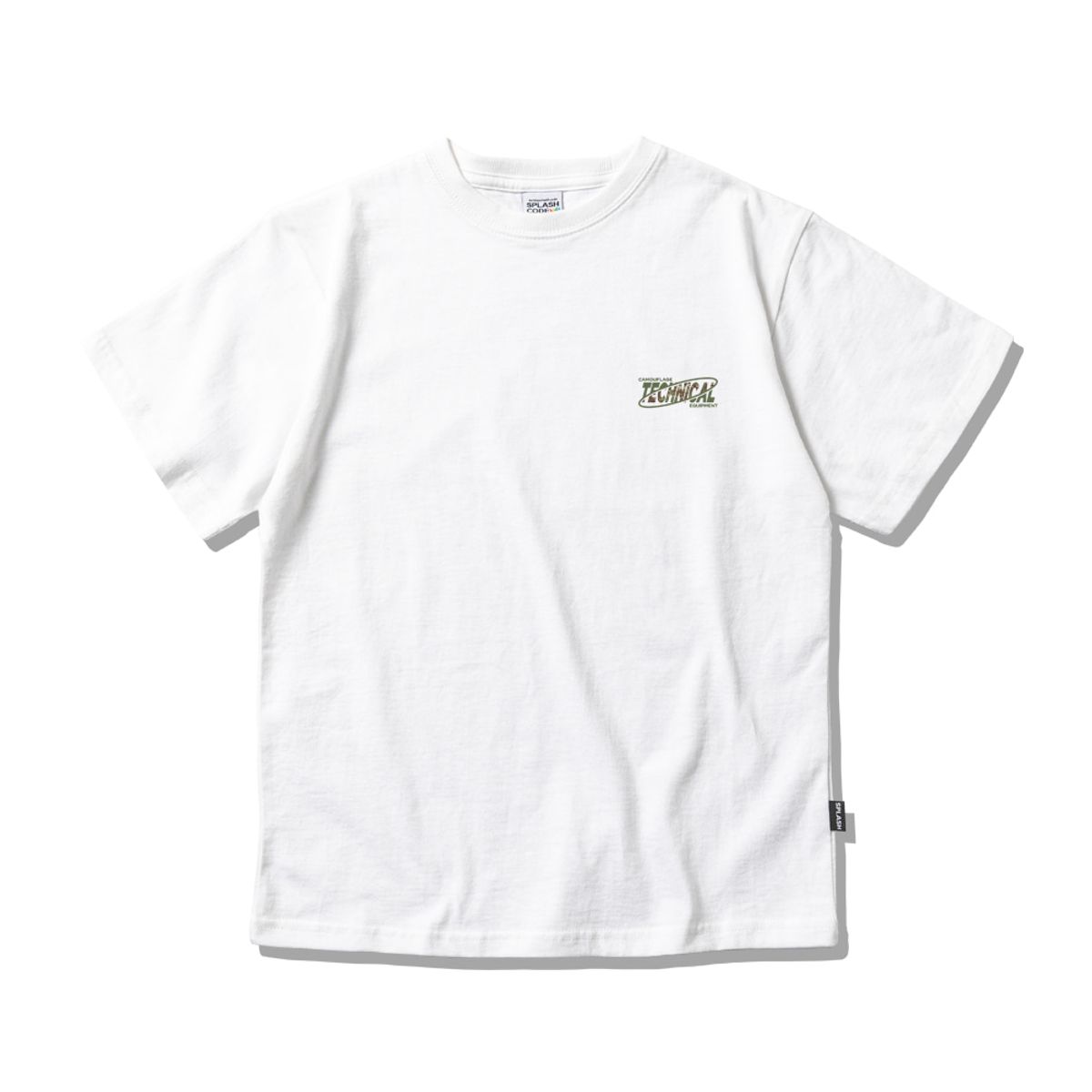 스플래시코드 키즈(SPLASHCODE KIDS) 키즈 반팔 티셔츠 화이트 - 멀티캠 카모(Multicam Camo)