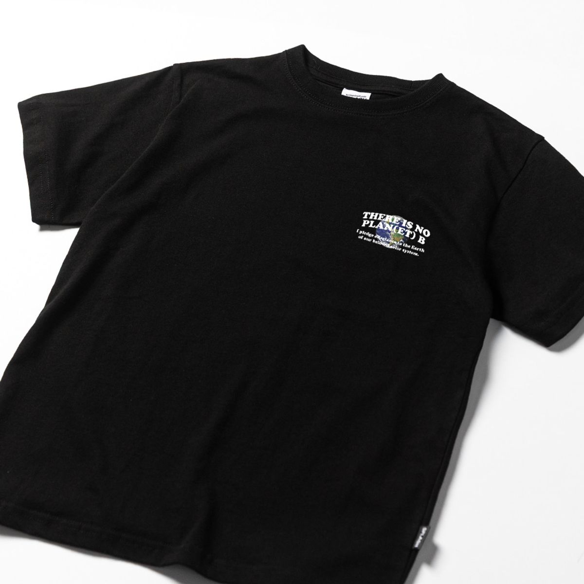 스플래시코드 키즈(SPLASHCODE KIDS) 키즈 반팔 티셔츠 블랙 - 플래닛 어스(Planet Earth)