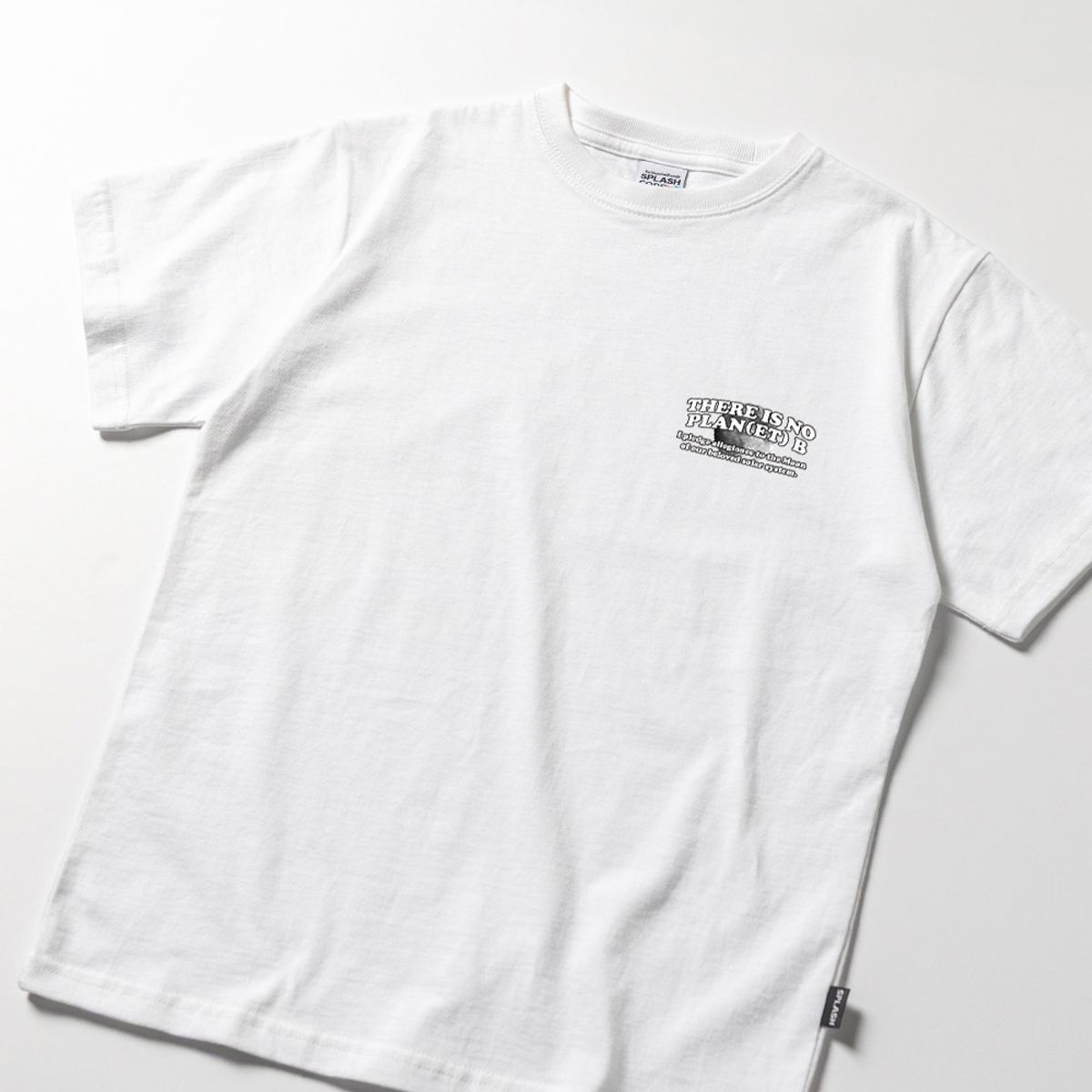 스플래시코드 키즈(SPLASHCODE KIDS) 키즈 반팔 티셔츠 화이트 - 플래닛 문(Planet Moon)