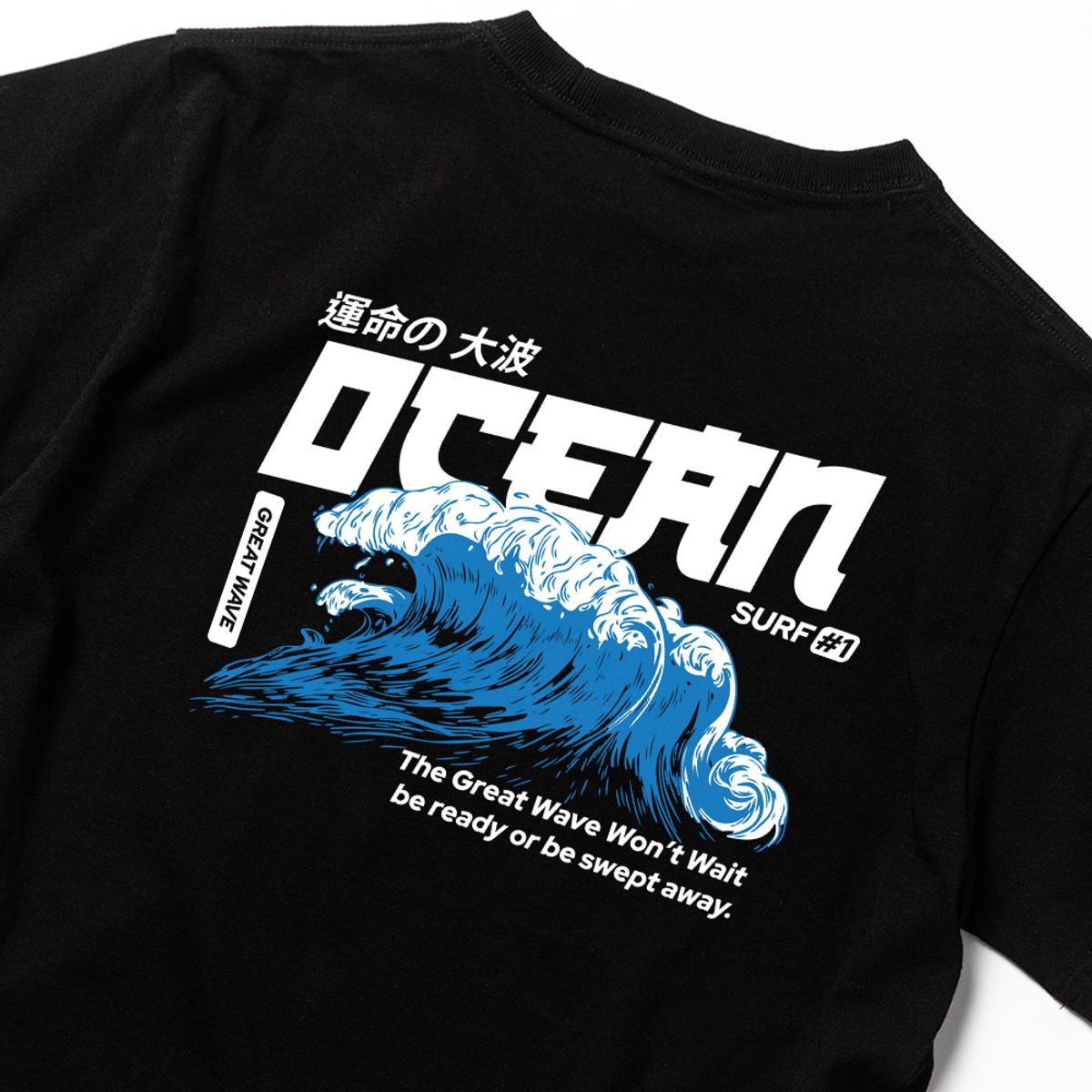 스플래시코드 키즈(SPLASHCODE KIDS) 키즈 반팔 티셔츠 블랙 - 오션(Ocean)