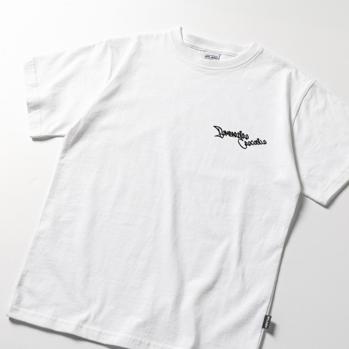 스플래시코드 키즈(SPLASHCODE KIDS) 키즈 반팔 티셔츠 화이트 - 봄바르디로(Bombardiro)