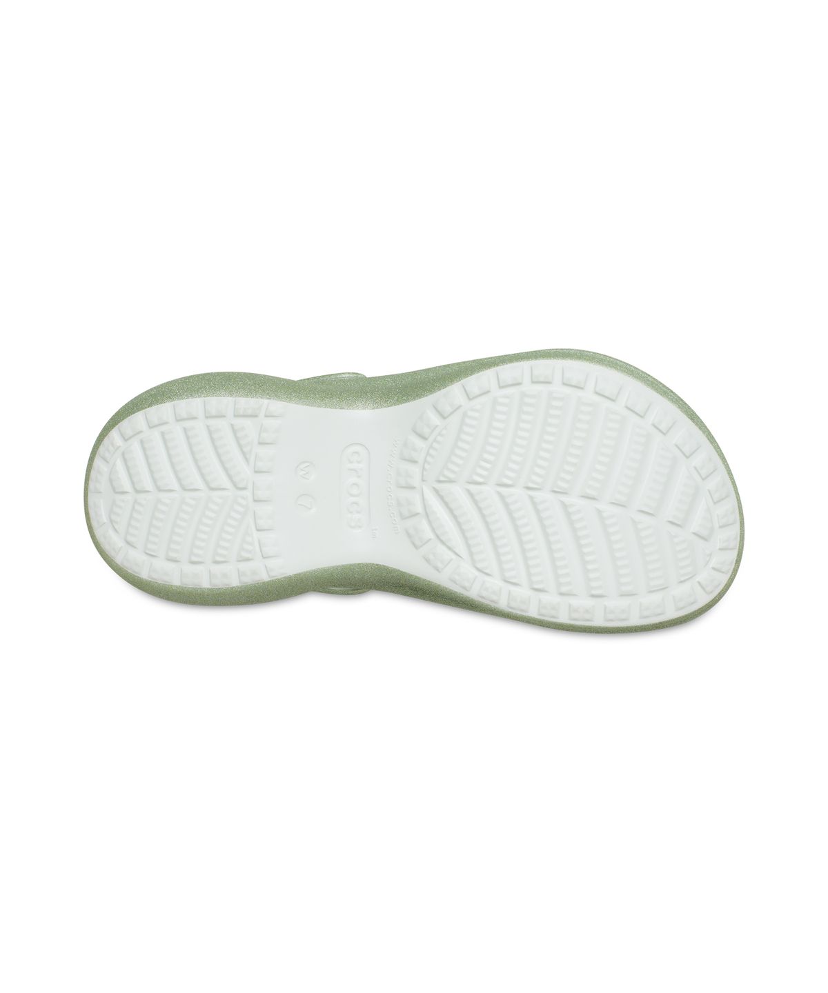 크록스(CROCS) 베이 글리터 클로그 - 민트 틴트 / 207261-3YF