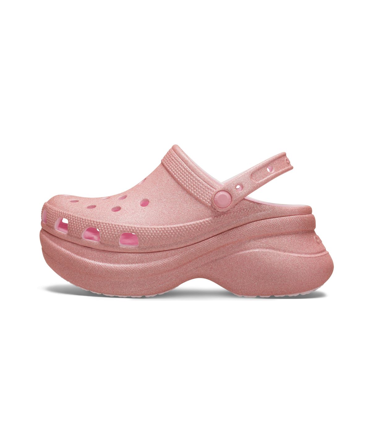 크록스(CROCS) 베이 글리터 클로그 - 핑크 밀크 / 207261-6ZW