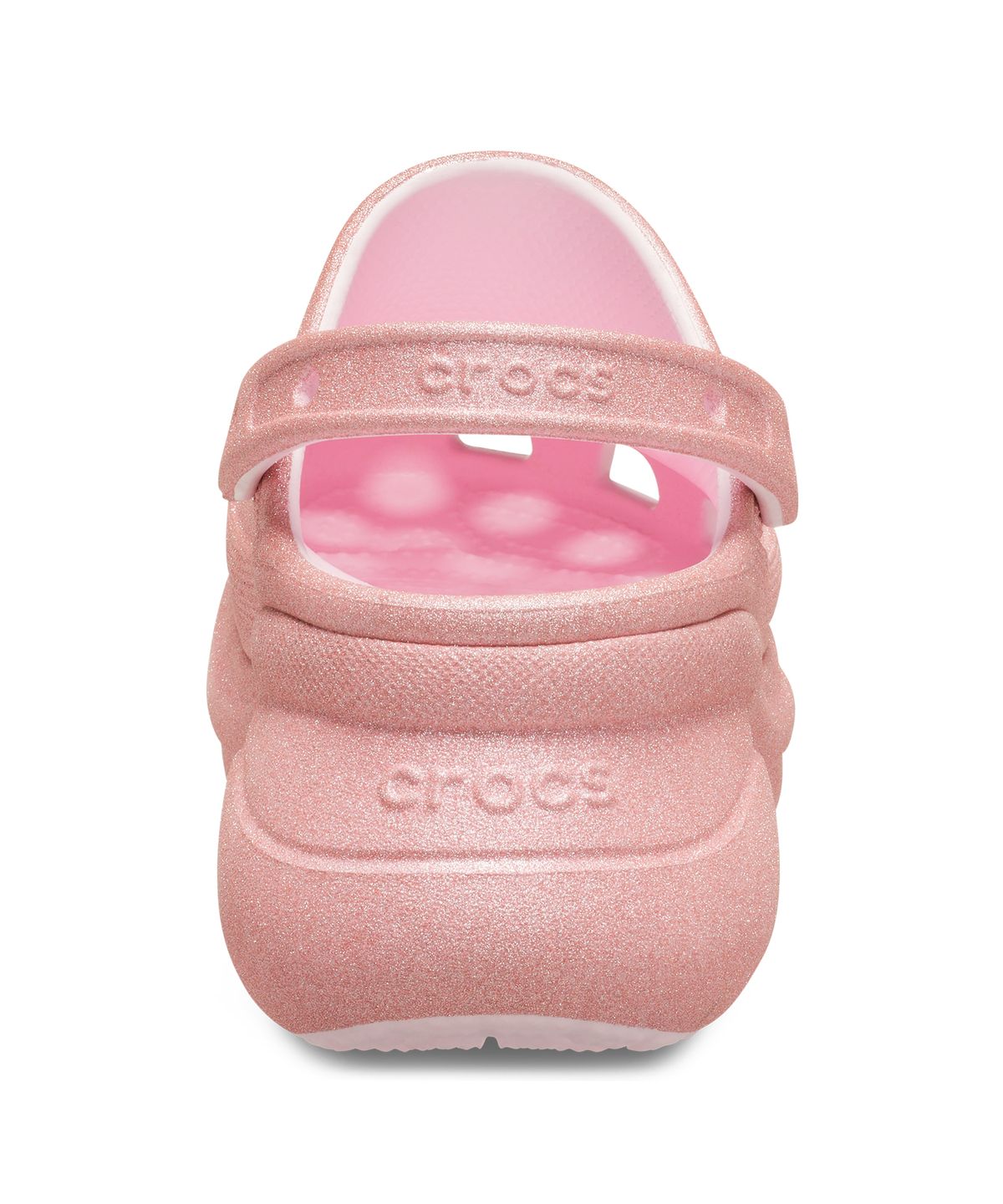 크록스(CROCS) 베이 글리터 클로그 - 핑크 밀크 / 207261-6ZW