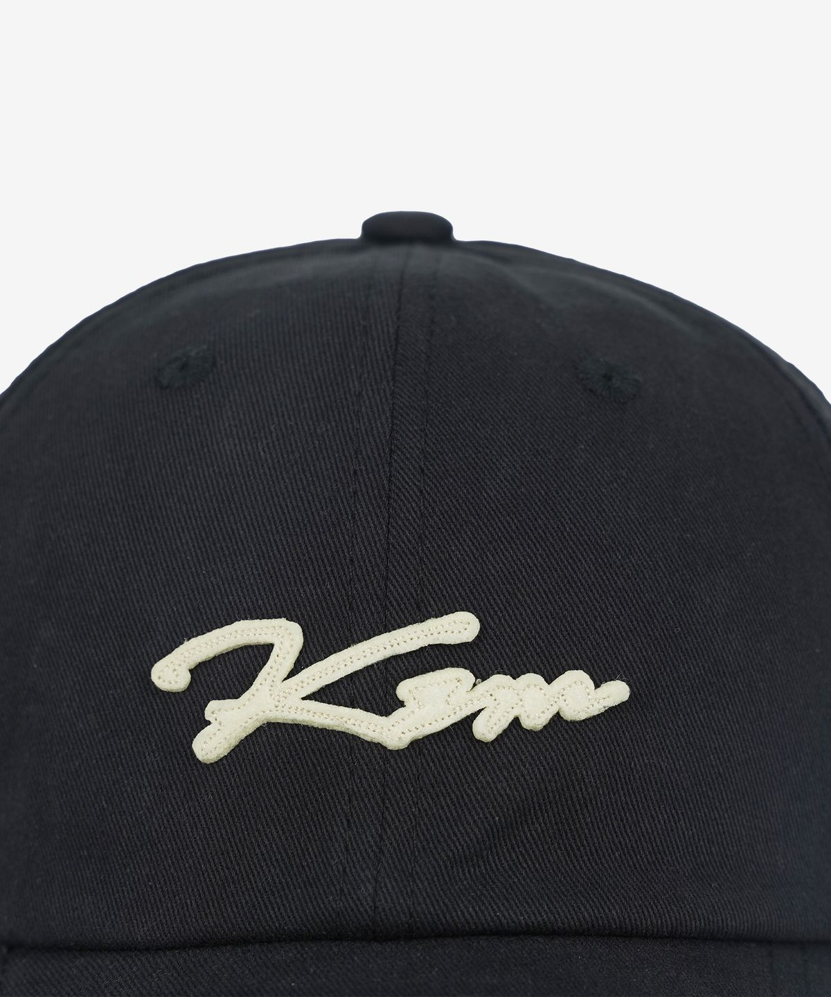 케이지엠(KZM) 멜톤 패치 캡 BLACK