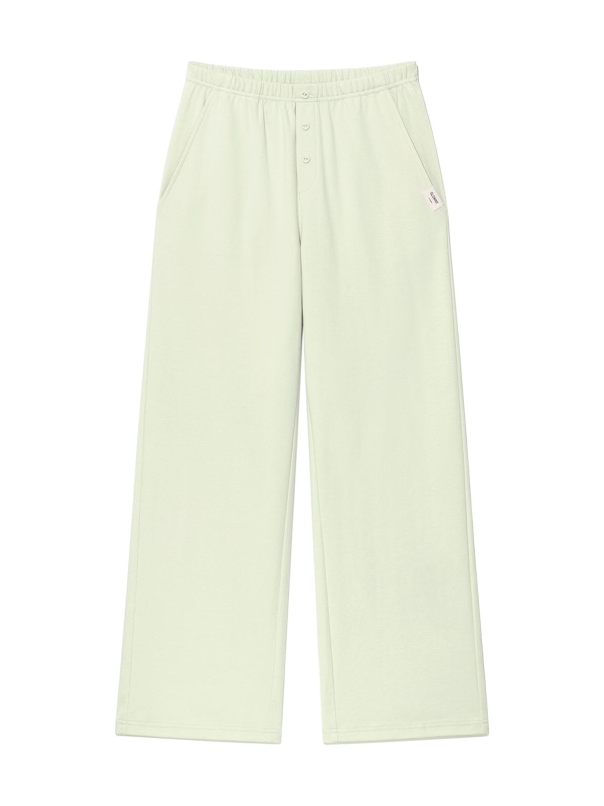 글로니(GLOWNY) G BUTTON FLY PANTS (PISTACHIO)