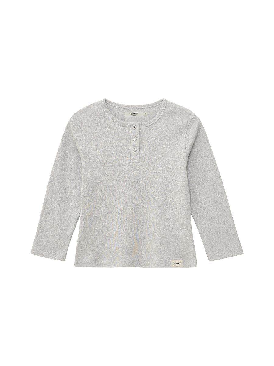 ★ GLOWNY★ 34 BUTTON FLY TEE WHITE 23T0013 MUSINSA | GLOWNY 3/4 BUTTON FLY TEE (WHITE)
