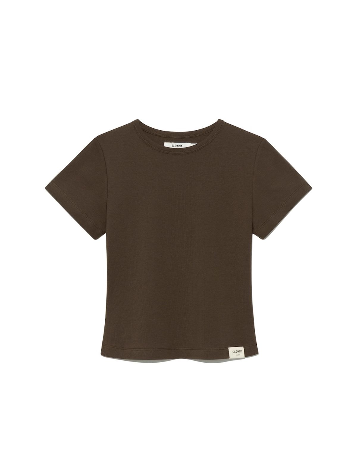 글로니(GLOWNY) G BABY TEE (CHOCO)