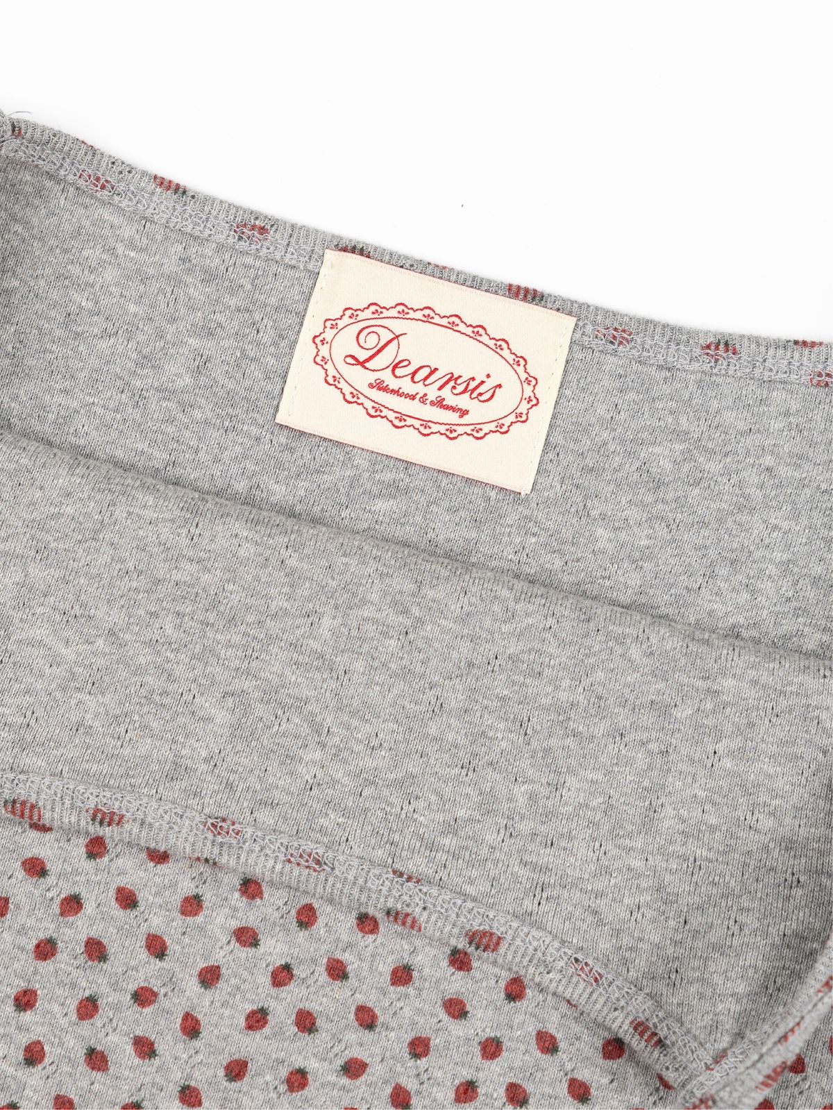 디어시스(Dearsis) Strawberry Sleeveless (Melange Gray)