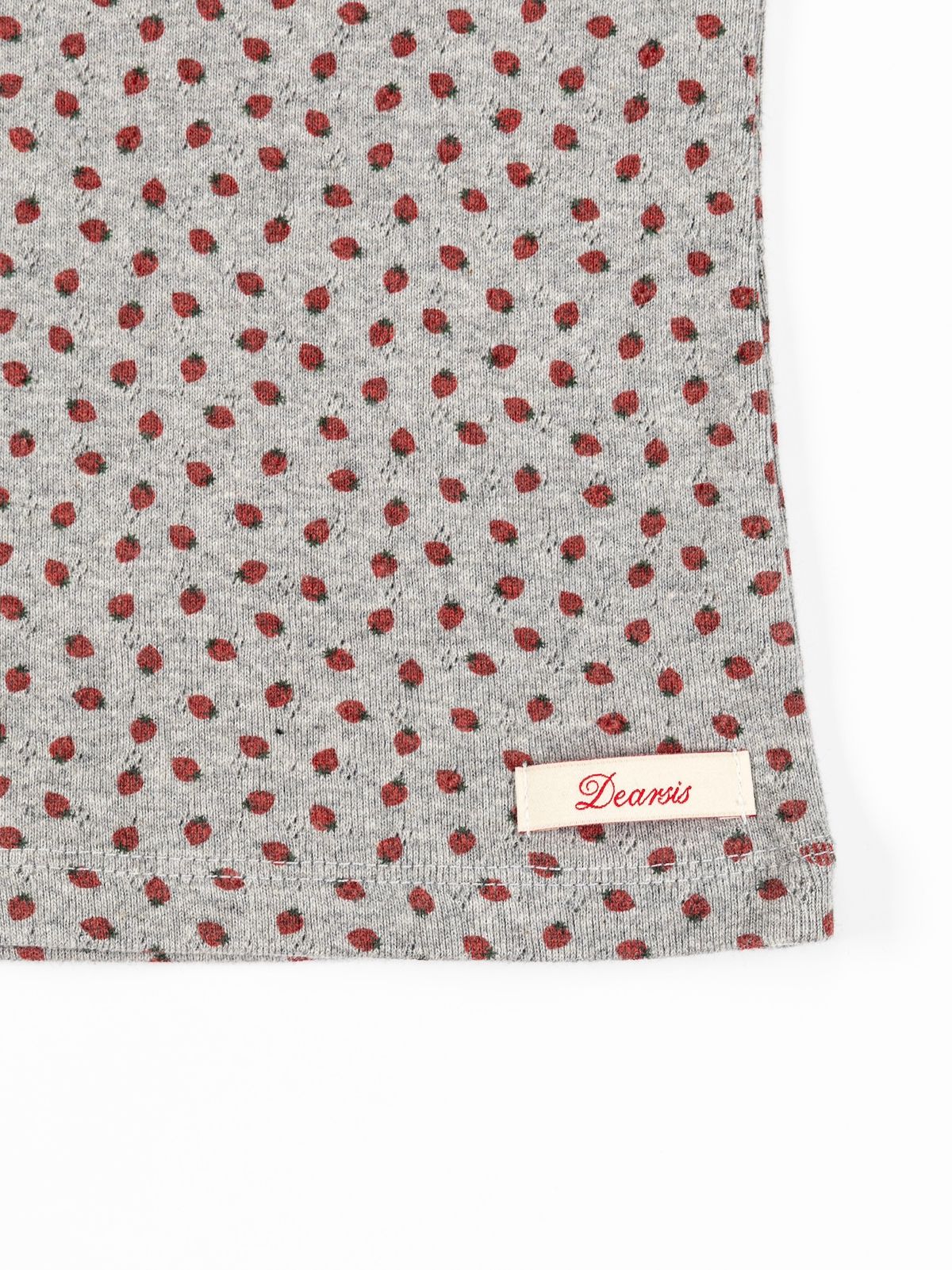 디어시스(Dearsis) Strawberry Sleeveless (Melange Gray)