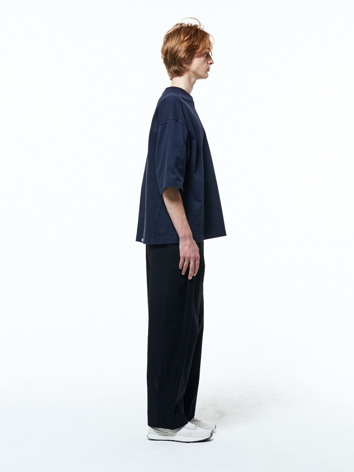 하우스공칠이씨(HAUS072C) MENS COTTON PANTS BLACK