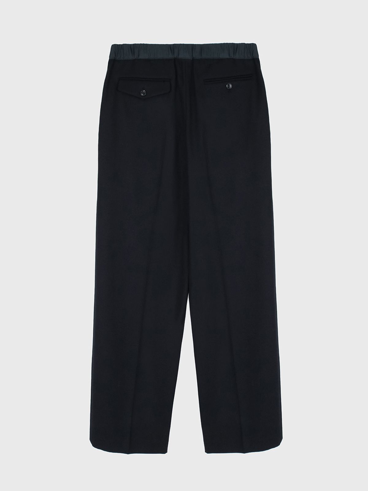 하우스공칠이씨(HAUS072C) BELT DETAIL PANTS NAVY