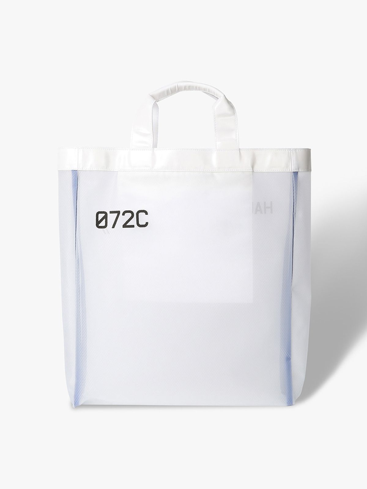 하우스공칠이씨(HAUS072C) CLEAR TOTE BAG WHITE