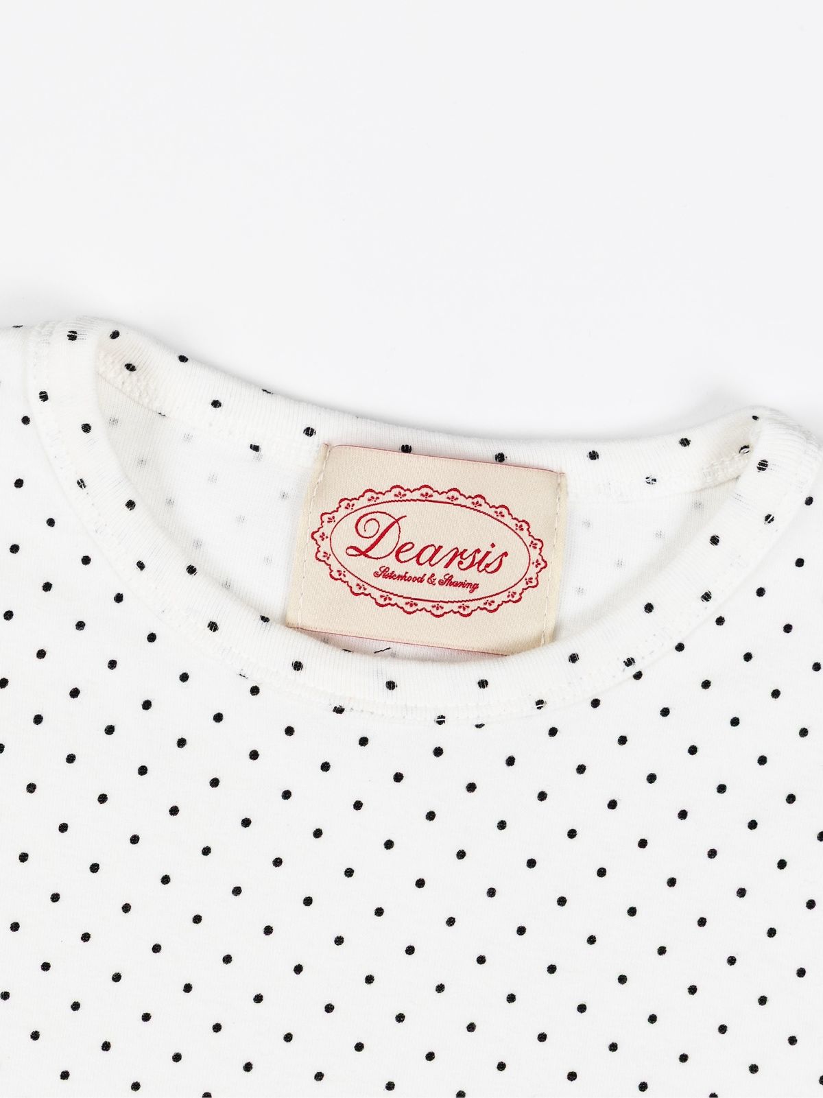 디어시스(Dearsis) Dot Long Sleeve (Black Dot)