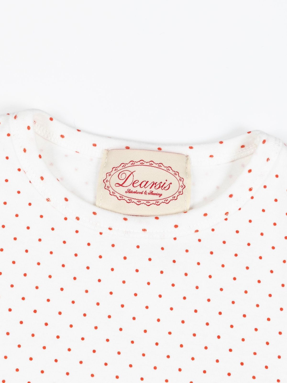 디어시스(Dearsis) Dot Long Sleeve (Red Dot)