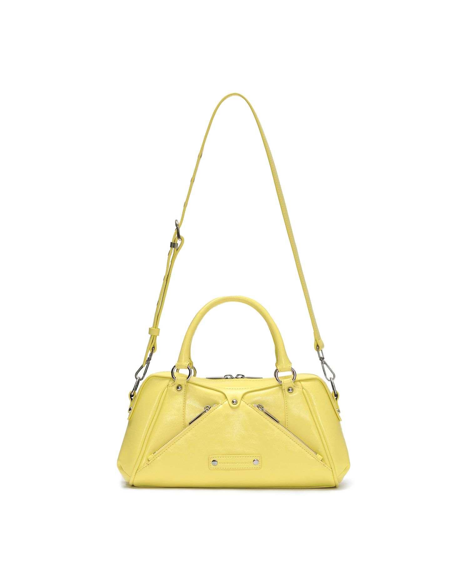 MUSINSA公式 | SUNBURNPROJECT Faux Leather Mini M.O.S Bag, LEMON