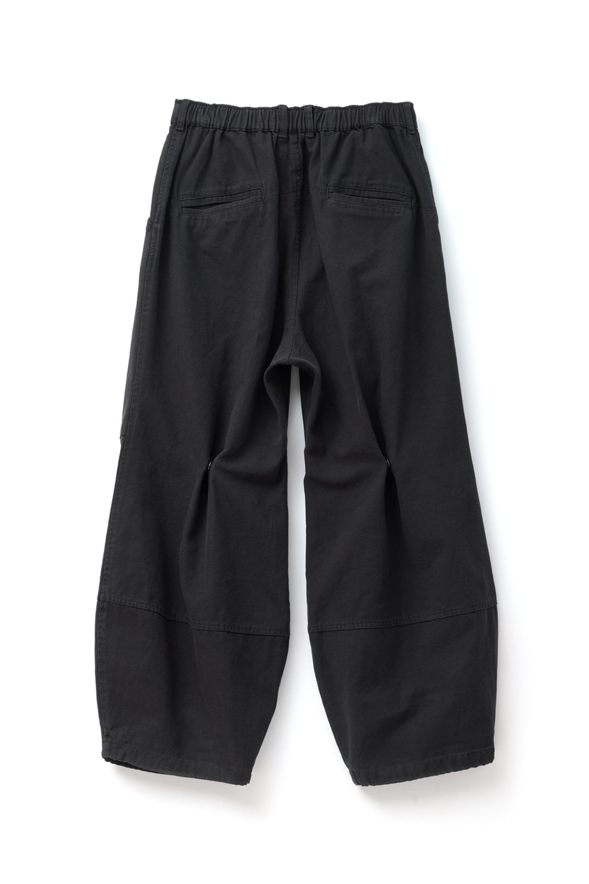 해칭룸(HATCHINGROOM) Volume Pants Oxford Washed Charcoal