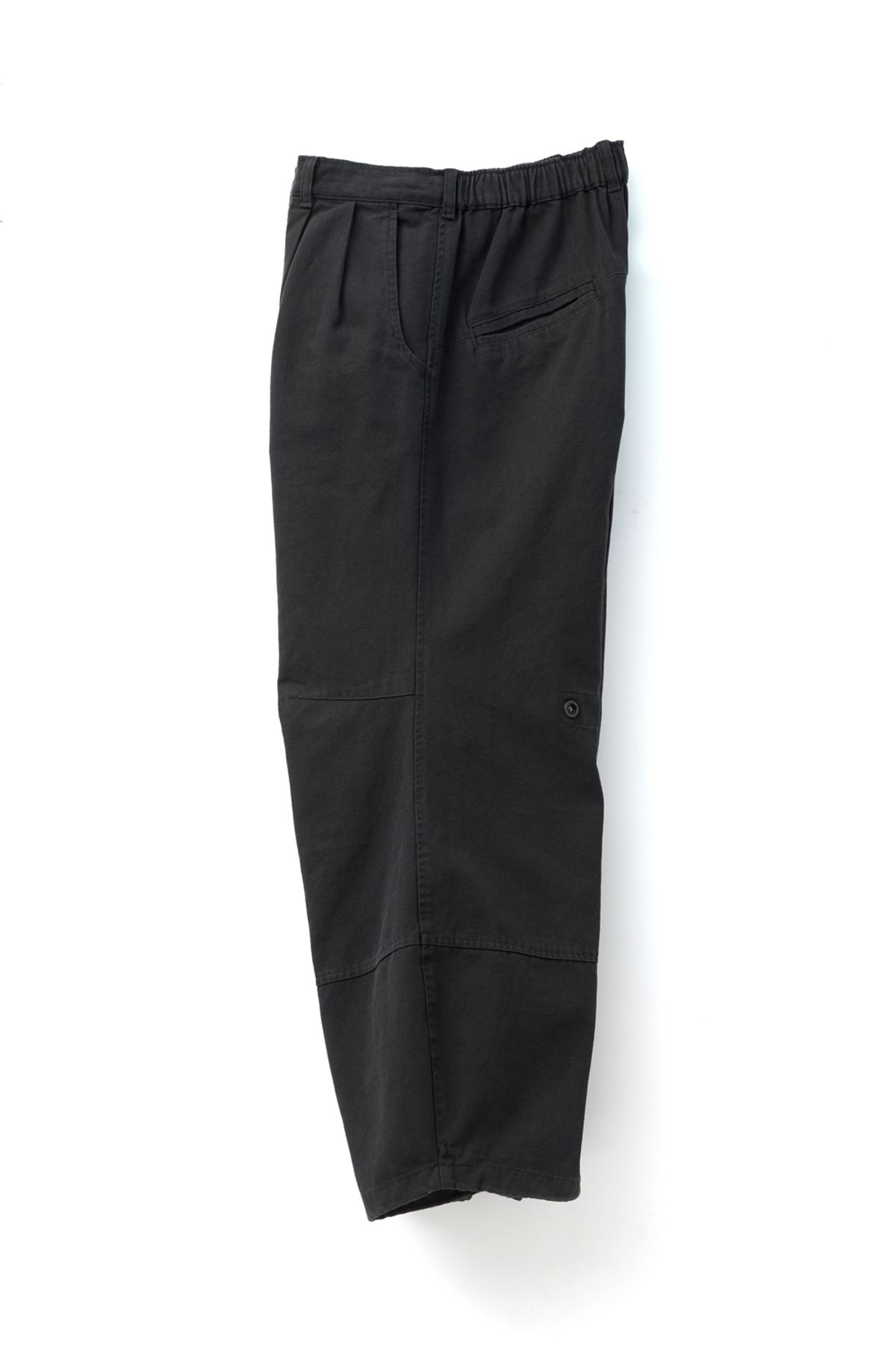 해칭룸(HATCHINGROOM) Volume Pants Oxford Washed Charcoal