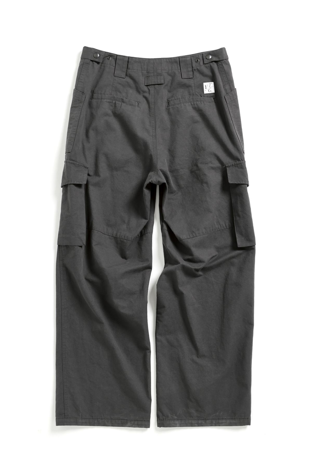해칭룸(HATCHINGROOM) VTG Star Fatigue Pants Washed Charcoal