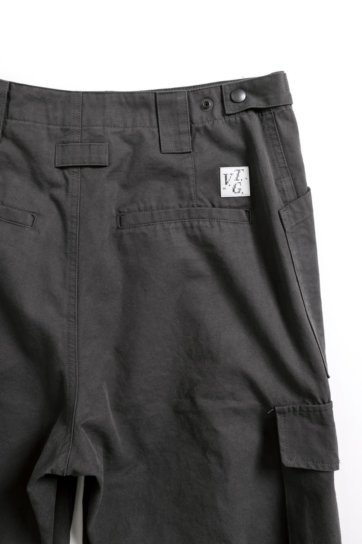 해칭룸(HATCHINGROOM) VTG Star Fatigue Pants Washed Charcoal