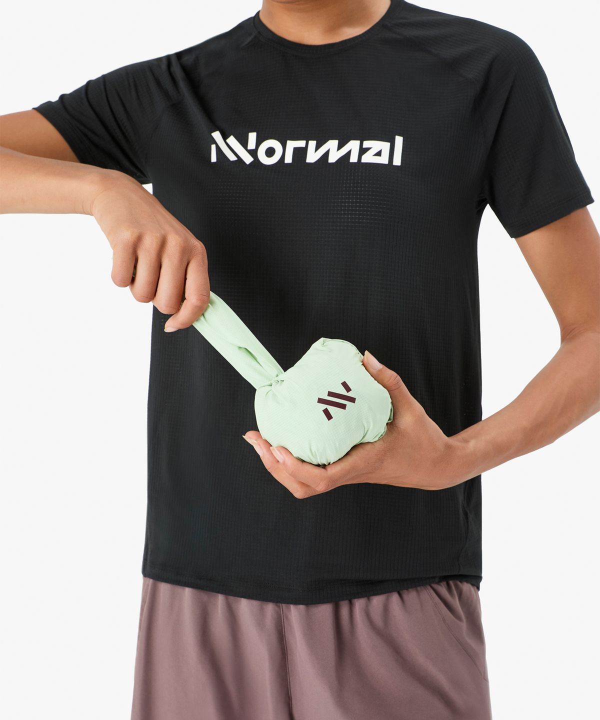 노말(NNORMAL) (W) 보라 윈드자켓 그린 / 252N1CWWJ1-002