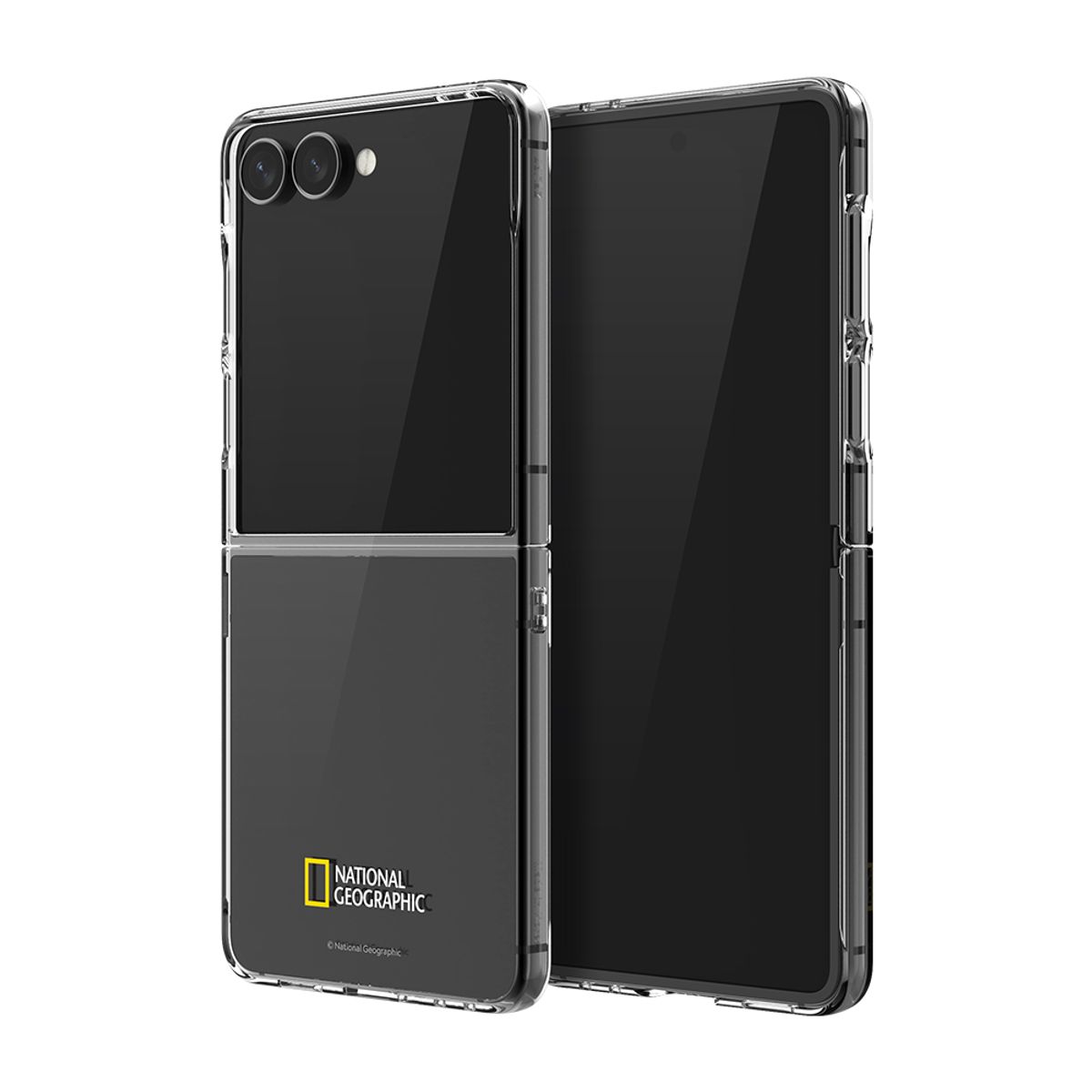 내셔널지오그래픽 모바일(NATIONAL GEOGRAPHIC MOBILE) 갤럭시Z플립7 크리스탈 슬림핏 케이스