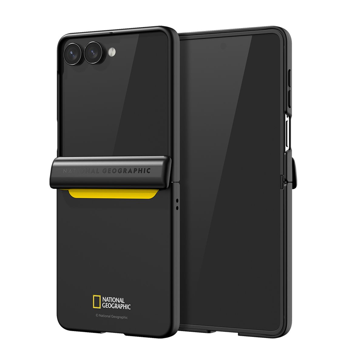 내셔널지오그래픽 모바일(NATIONAL GEOGRAPHIC MOBILE) 갤럭시Z플립7 마그네틱 힌지 커버 슬림 케이스